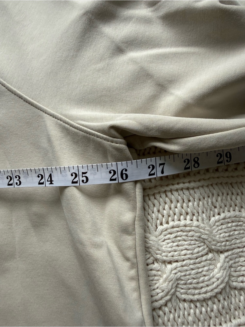 J. Jill Cream Button-Shoulder Mock Neck Pullover 2X - Picture 6 of 12